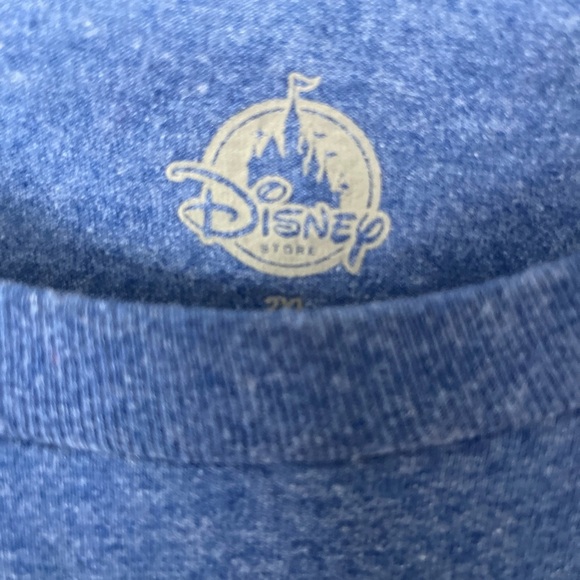 Disney 2XL Organic Cotton Mickey Mouse t Shirt Blue  All American - Picture 3 of 5